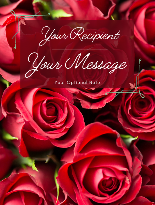 Red Rose eCard Cover