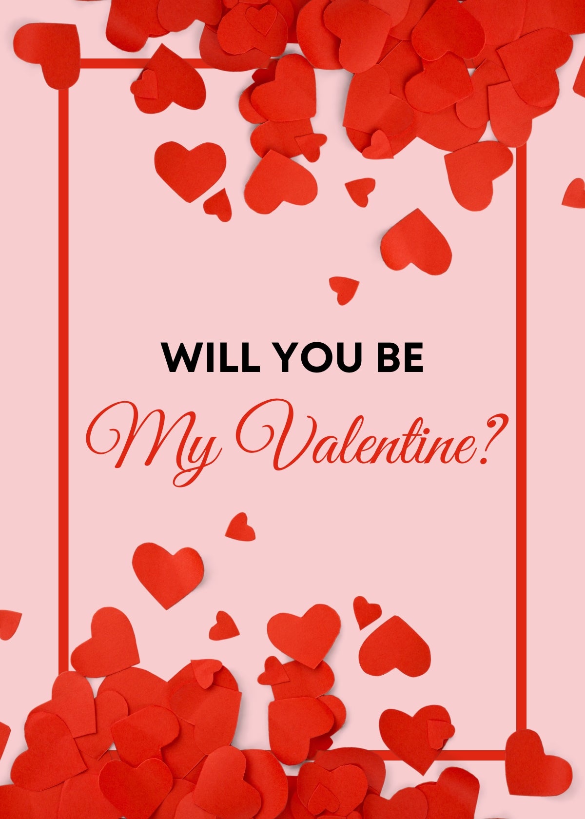 Be My Valentine Valentine's Day eCard Page