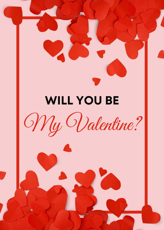 Be My Valentine Valentine's Day eCard Page